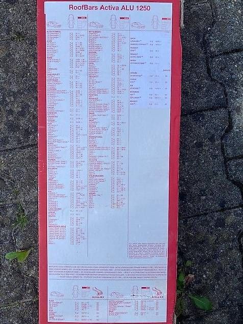 Dachträger: Dachträger Mont Blanc ALU 1250 – Gebraucht aus Wettswil am Albis von sregenscheit 2