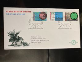 Niederlande 1987 illustrierter FDC Satz Landwirtschaft
