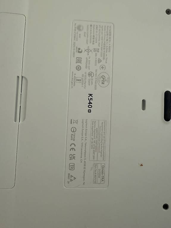 Logitech Tastiere: Logitech K540 Funk Tastaturen – Usato da Muri AG venduto da Ludrigen 1