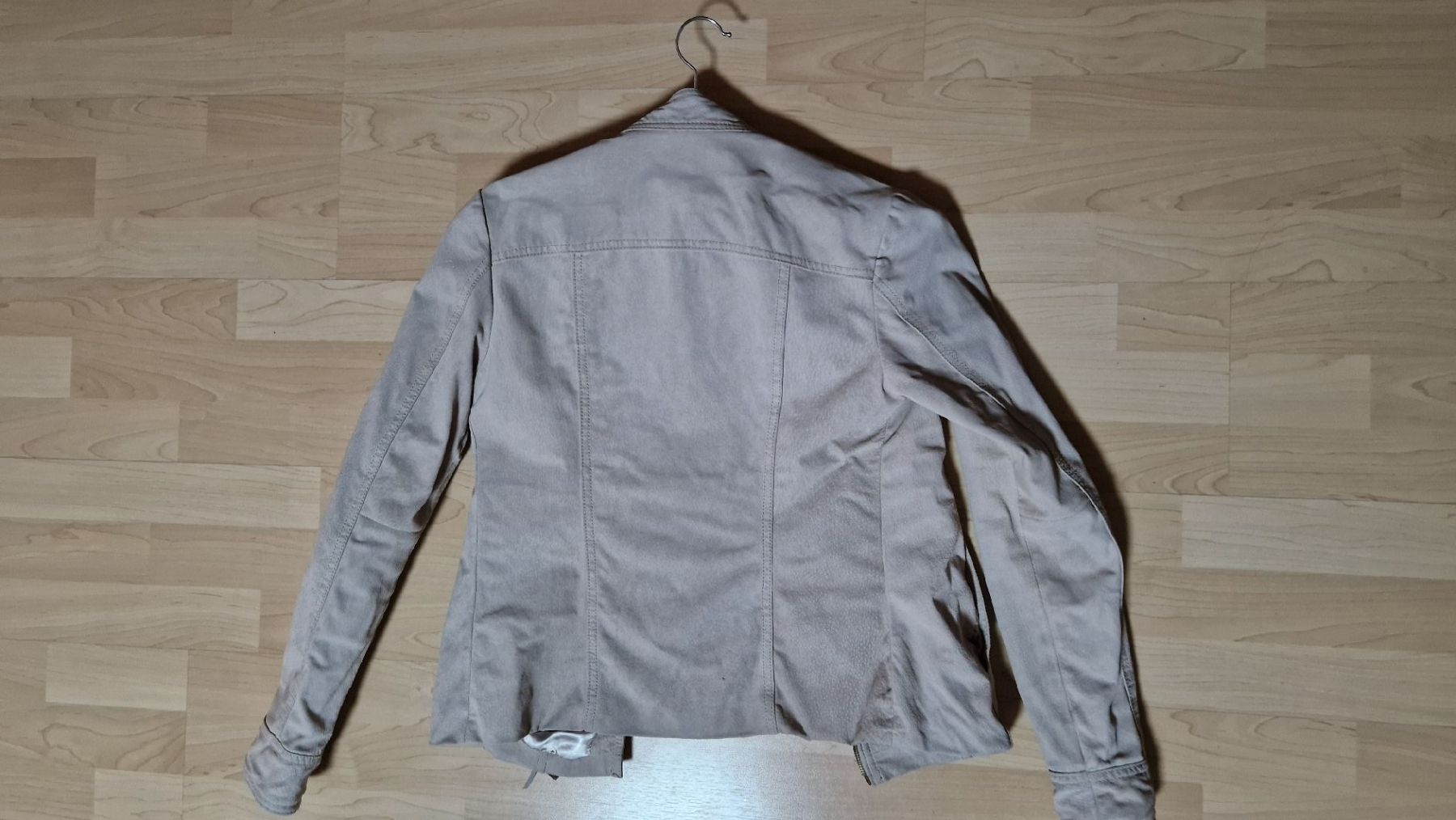 Stradivarius Giacche: Hellbeige Damen Lederjacke von Stradivarius – Usato da Glattpark Opfikon venduto da sil_rv2k 1