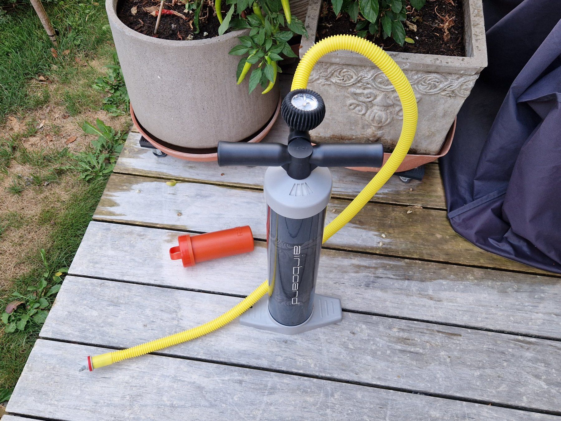Surfboards & Schwimmbrette: Airboard SUP mit Pumpe – Gebraucht aus Schwerzenbach von Lordiman 2