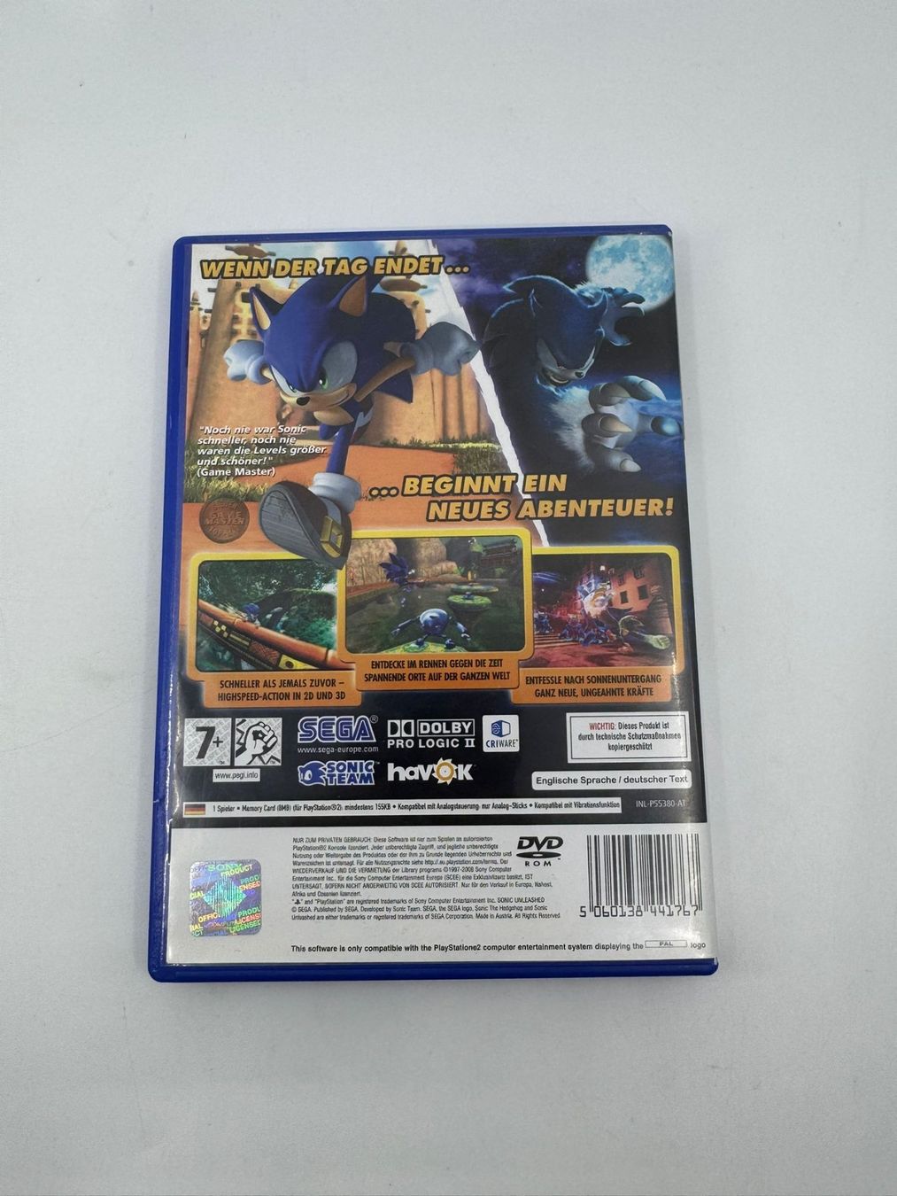 Spiele: Sonic Unleashed (PS2) – Gebraucht aus Herisau von Seyashop1 2