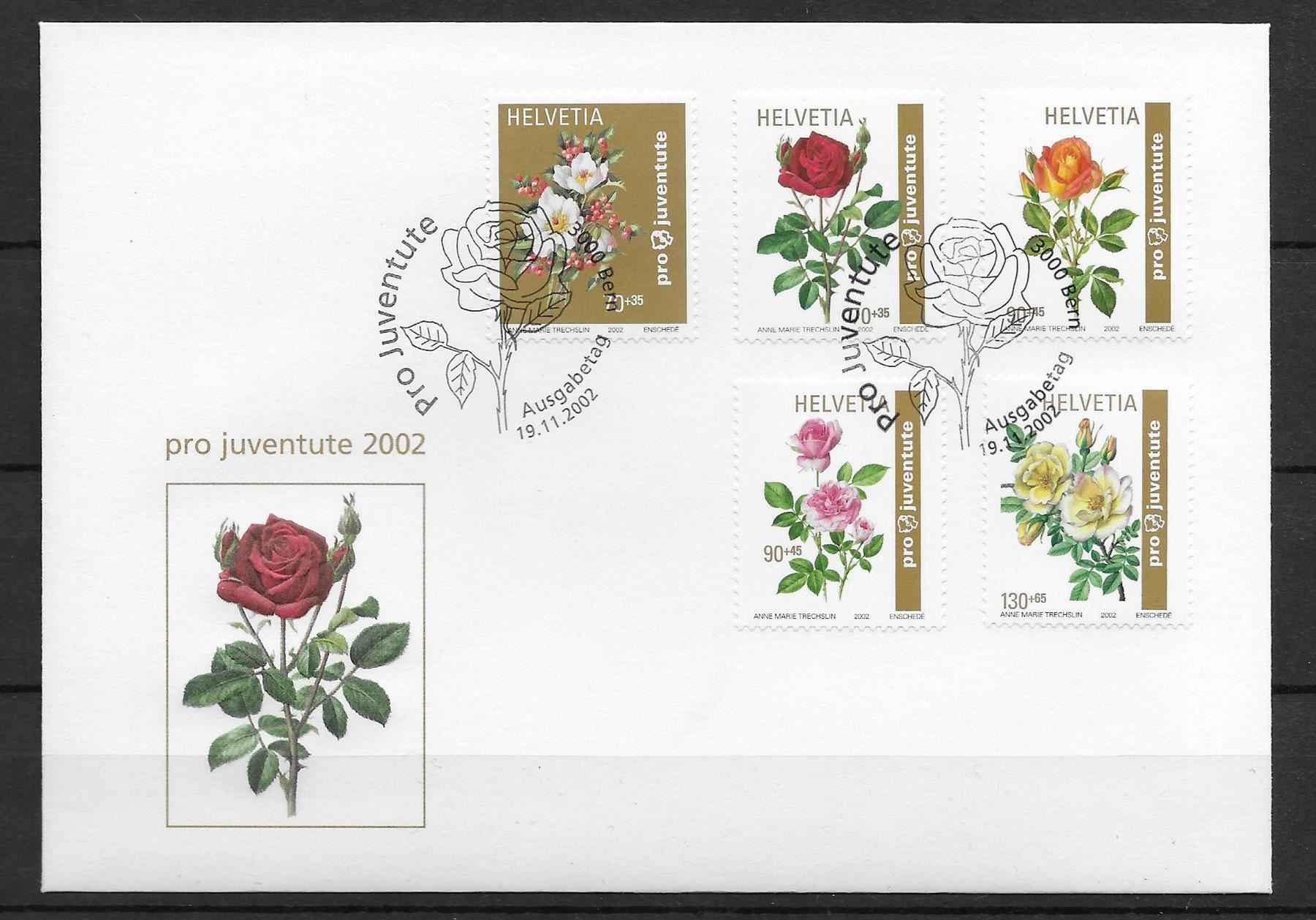 Alle Briefmarken: FJ2002 - FDC Pro Juventute 2002 – Gebraucht aus Trélex von Phil_Albert