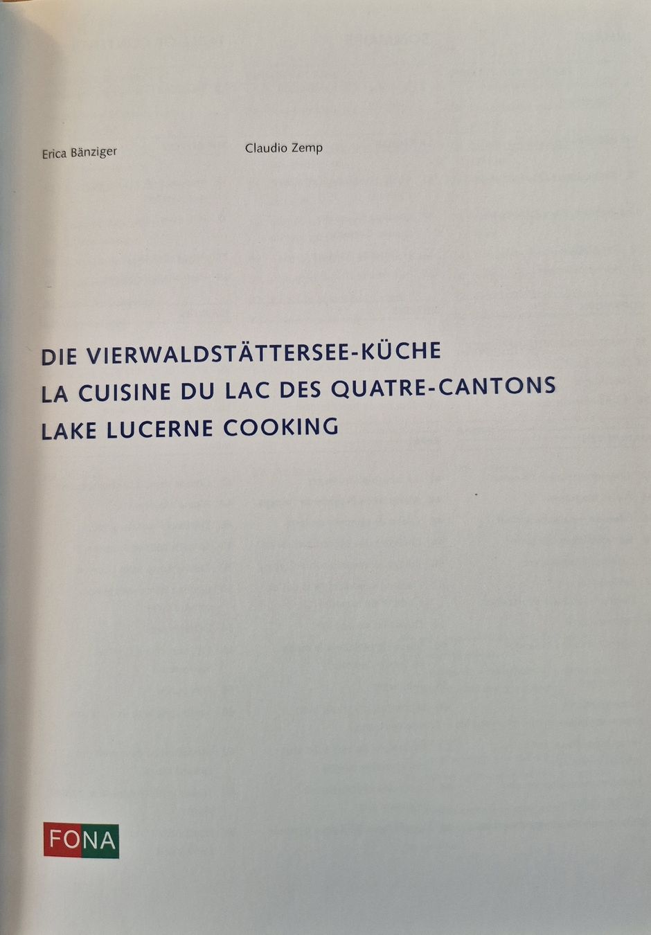 Libri: Vierwaldstättersee-Küche - neuwertig – Nuovo (secondo la descrizione) da Olten venduto da bayoffires 2