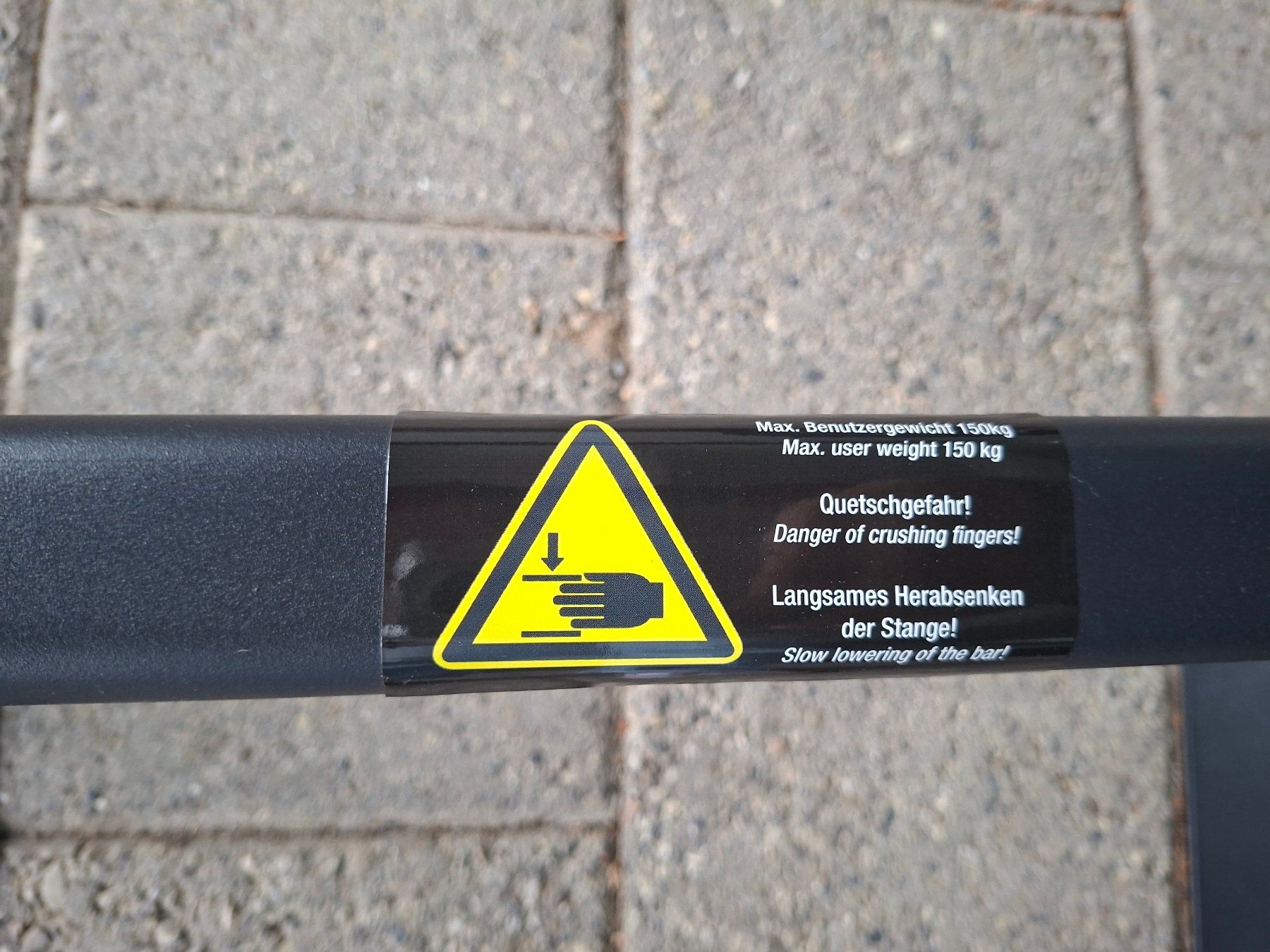 Sportstech Hometrainer: Klimmzugstange (Wand- oder Balkenmontage) – Nuovo (secondo la descrizione) da Kriens venduto da cobra06 2