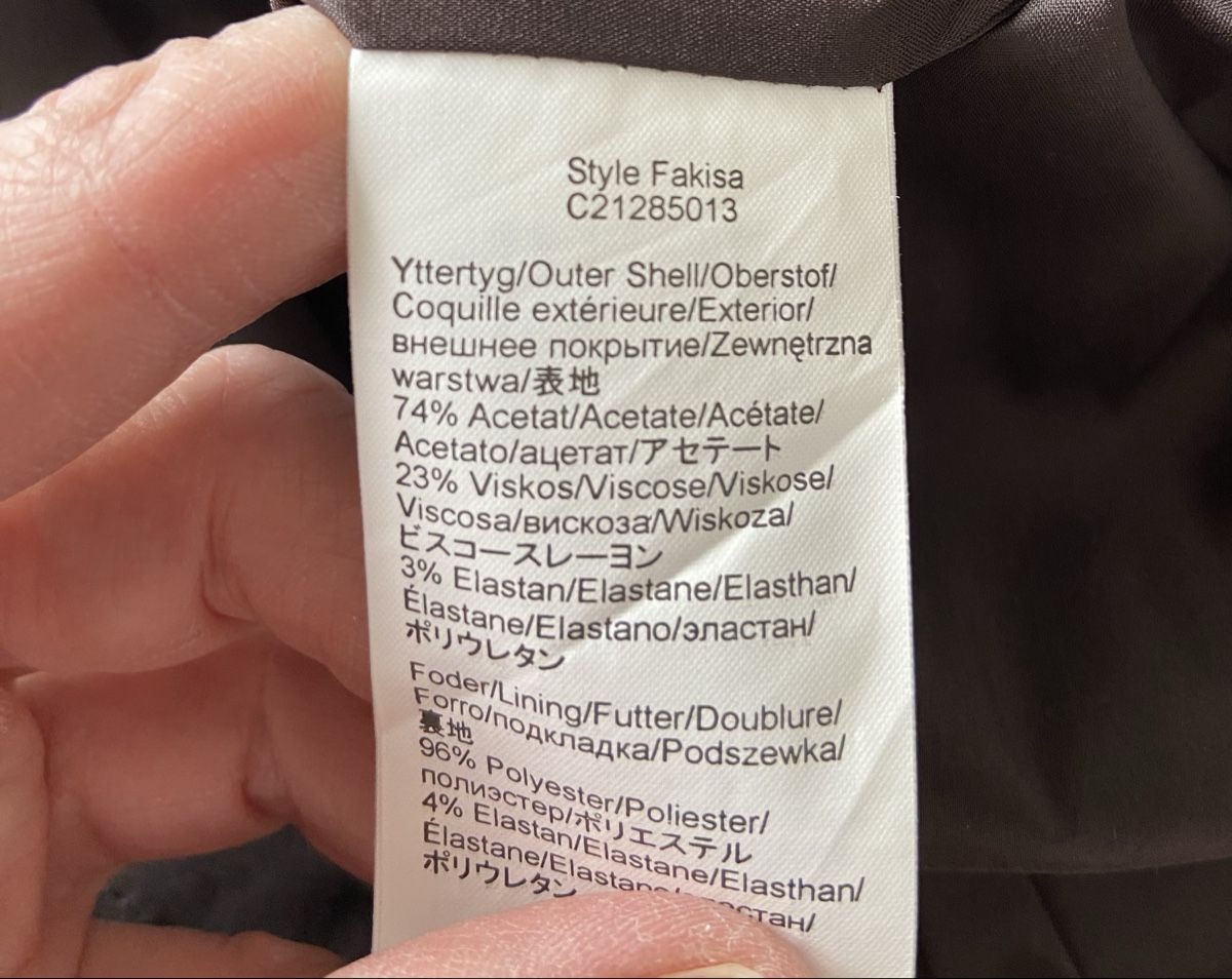 Vestiti: InWear - einteiliges satin-glänzendes Kleid – Nuovo (secondo la descrizione) da Zürich venduto da Sunset69 7