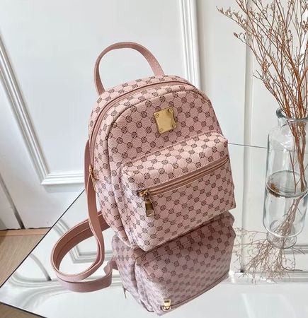 Nouveau sac à dos femmesrose – compact et élégant
