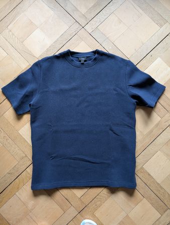 COS Tshirt Boxfit in blau Grösse M