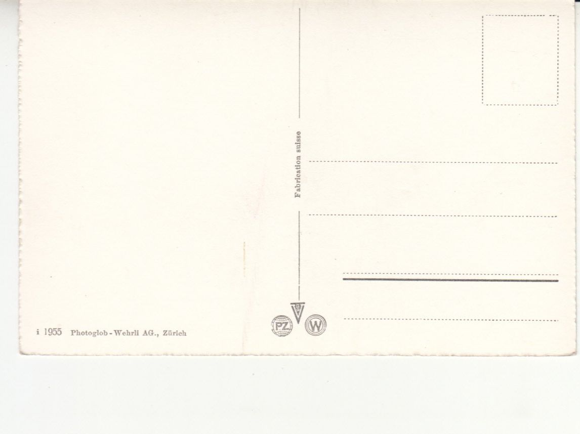 Ansichtskarten: Zürich ca. 1950 – Gebraucht aus Bürglen TG von StampGraf 1