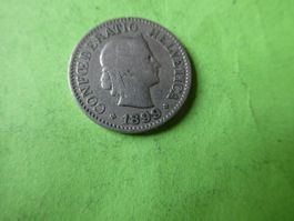 Schweiz 1899, 10 Rappen