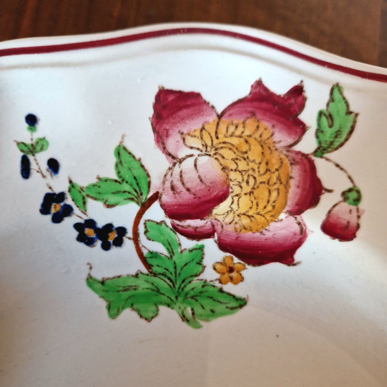 Teller: 5 Suppenteller Sarreguemines Strasbourg – Neu (gemäss Beschreibung) aus Bern von Antikbatik 1