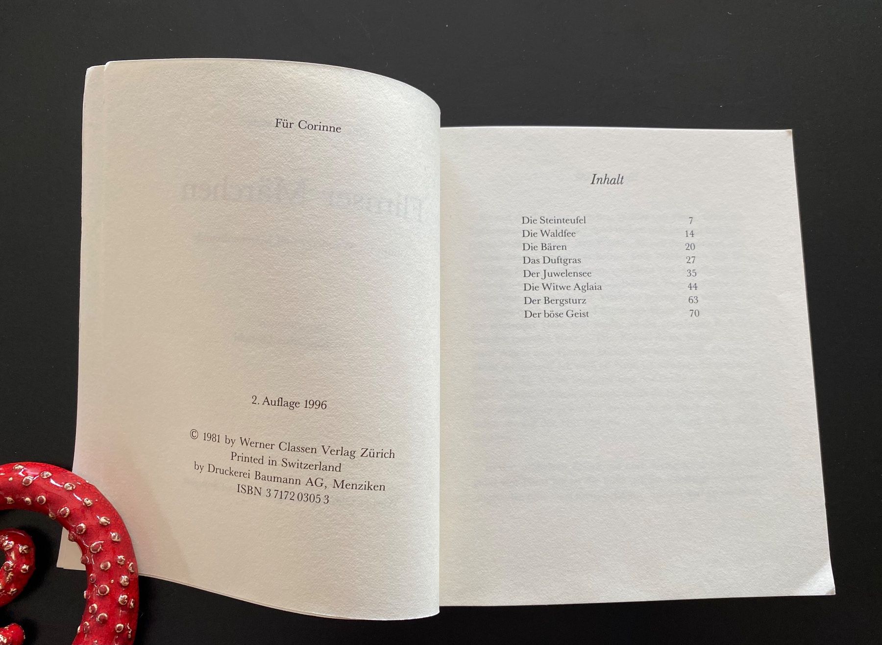 Libri: Flimser Märchen von Sina Semadeni / 1996 – Usato da Nussbaumen AG venduto da schuba2000 3