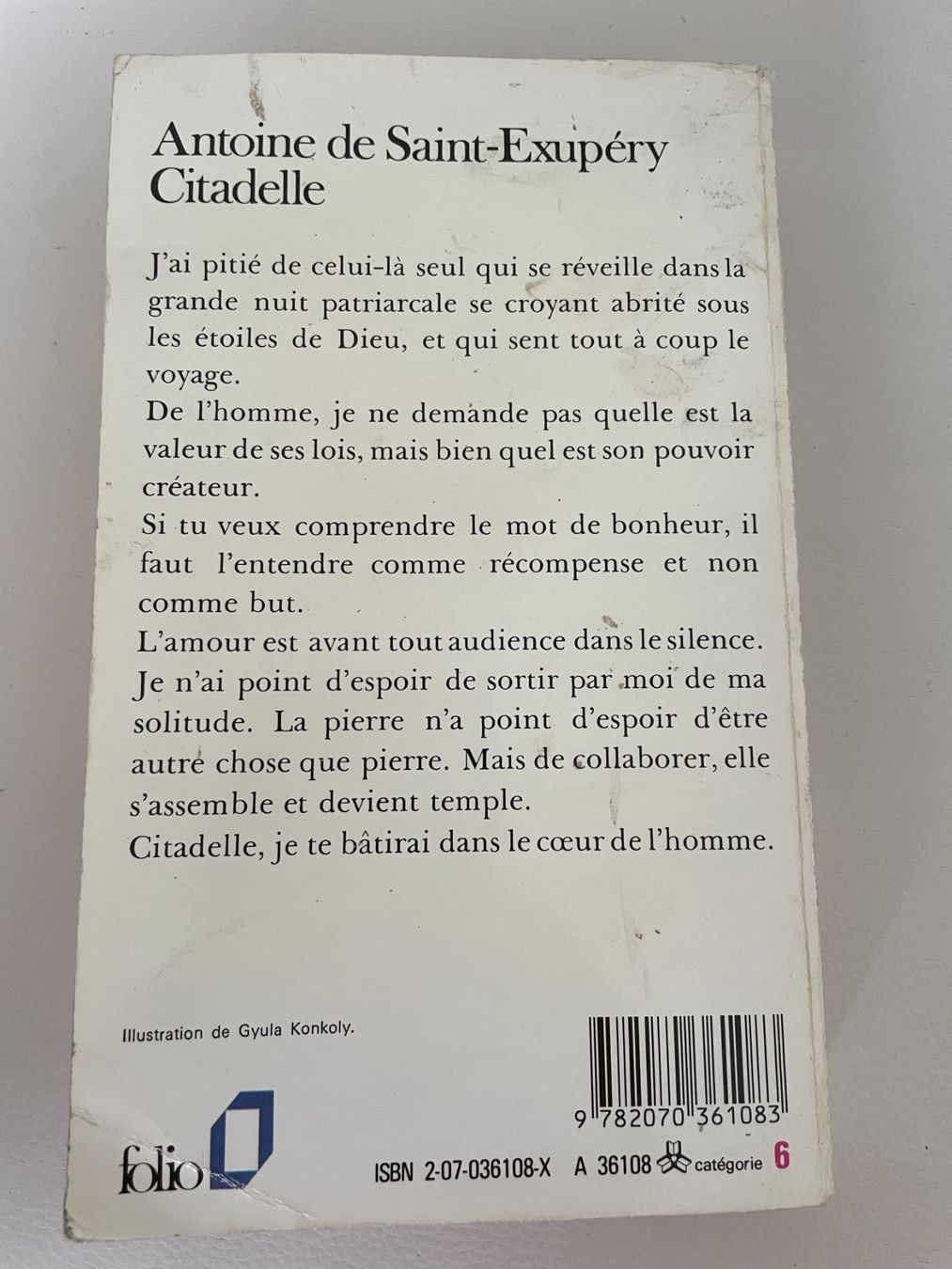 Libri: Saint-Exupéry - Citadelle – Usato da Petit Lancy venduto da gil_hr6v 1