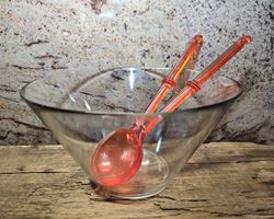 DesignerSalatschüssel Glas 