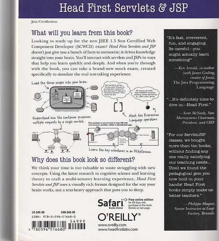 Libri: 3 Java-Oldies zu verschenken  J2EE / Servlets / XML – Usato da Brunnen venduto da eli_9mtk 3