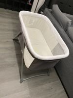 Reisebett Baby, Grau/Weiss, Zusammenklappbar