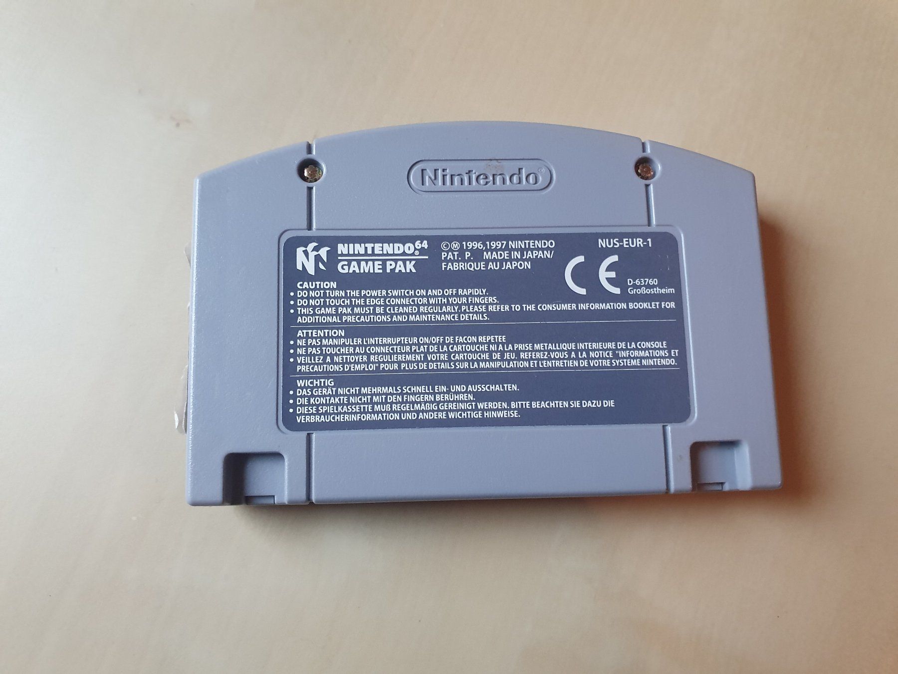 Nintendo Giochi: WWF Attitude – Usato da Stansstad venduto da collectorsshop 1