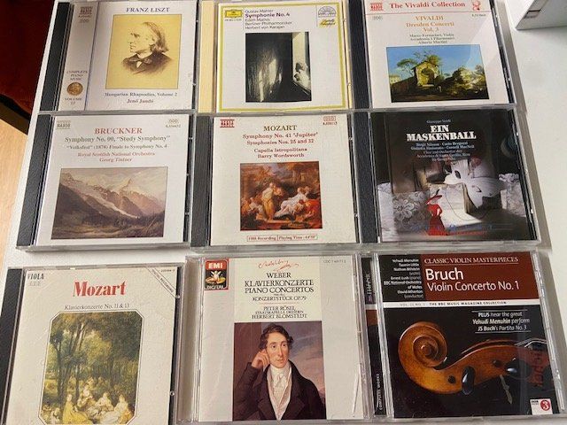CD: 45 CDs Klassik - Schöne Sammlung!! – Usato da Sulz AG venduto da fischueberalles 5