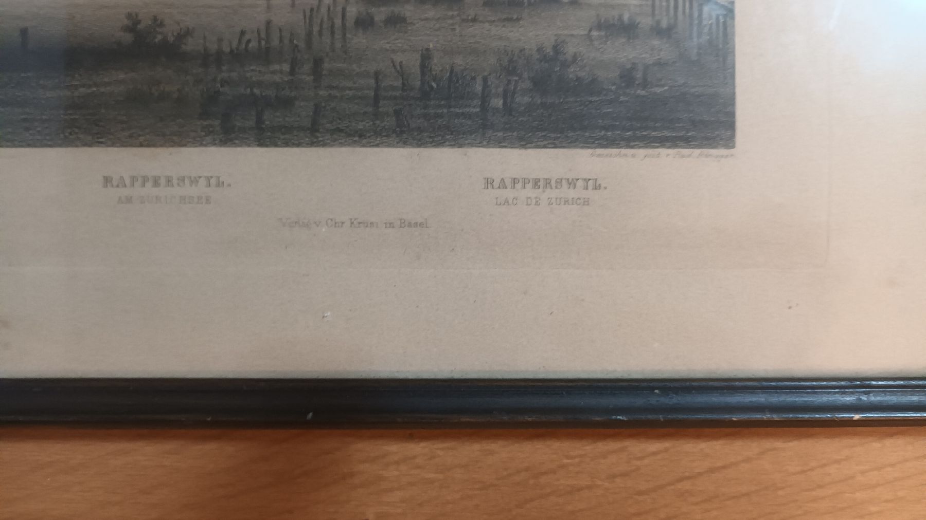 Gravures: Stich von Rapperswil – D'occasion à chur par erika025 1