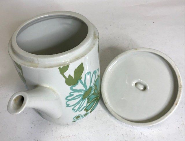 Villeroy & Boch Teiere: Tee- oder Kaffeekrug 70er von Villeroy & Boch Blumen-Muster – Usato da Zürich venduto da gigimai67 4