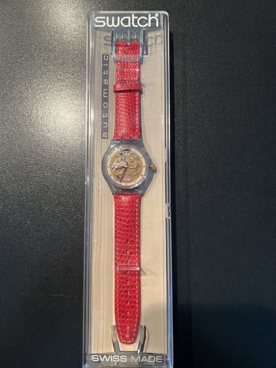 Swatch Uhren: Swatch Automatik (SAN103 Abendrot – Neu und originalverpackt aus Künten von Spike17