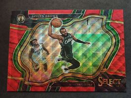 Jaylen Brown Courtside Red Wave Select 22-23 Boston Celtics