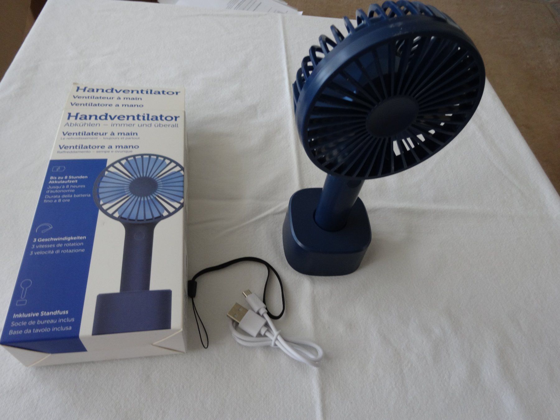 Ventilatori: Handventilator mit Micro USB Kabel – Nuovo e nell'imballaggio originale da Neerach venduto da jenny062 4