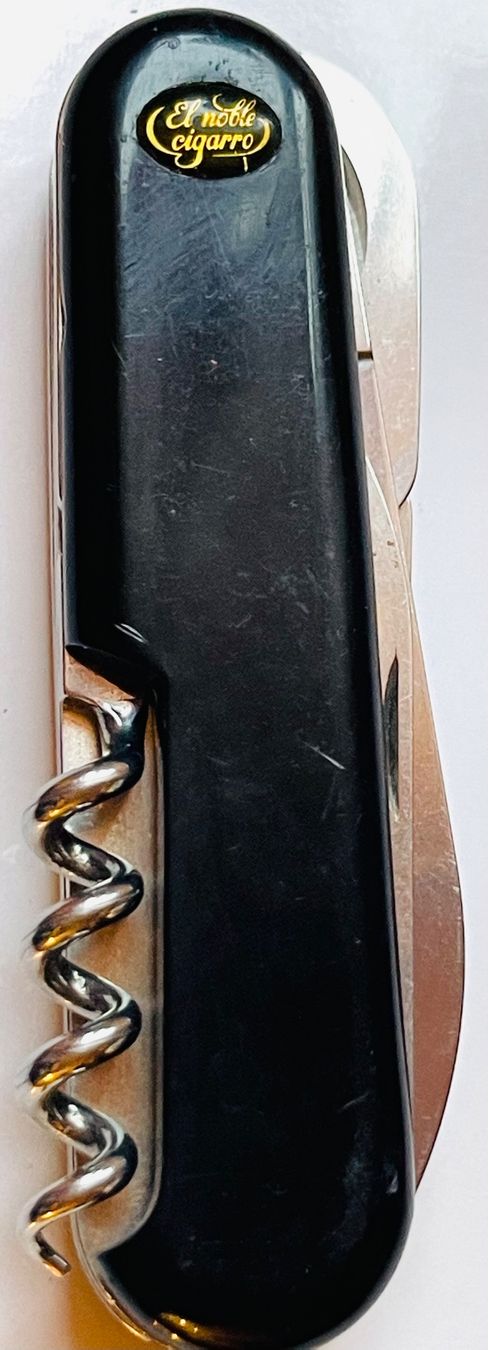 Wenger Coltelli tascabile: WENGER Knife Cutter DANNEMANN , Zigarren , schwarz – Usato da Basel venduto da TOMFAN 8