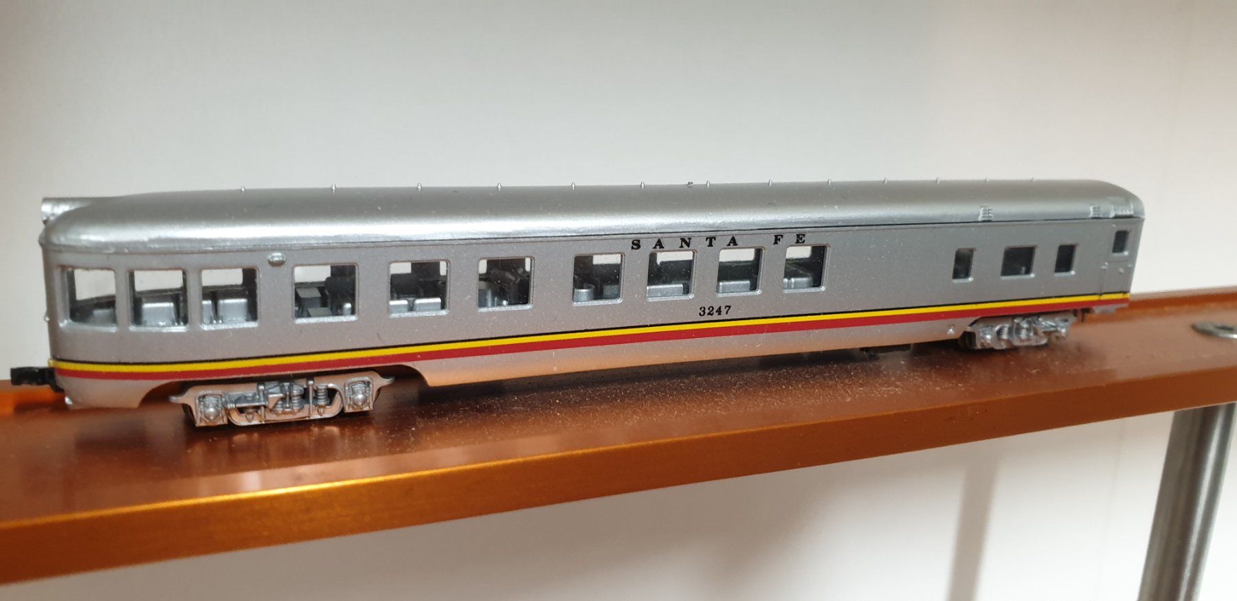 Modellini di ferrovie: Con-Cor Spur N Santa Fe Wagen-Set 5x – Usato da Geroldswil venduto da TopTrain54 5