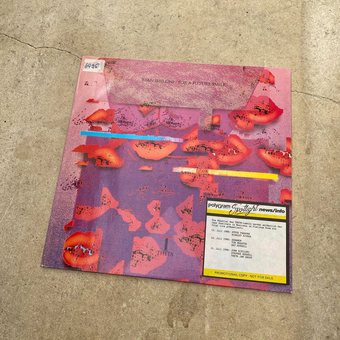 Dischi in vinile: Joan Bibiloni – For A Future Smile – Usato da Zürich venduto da honey-k