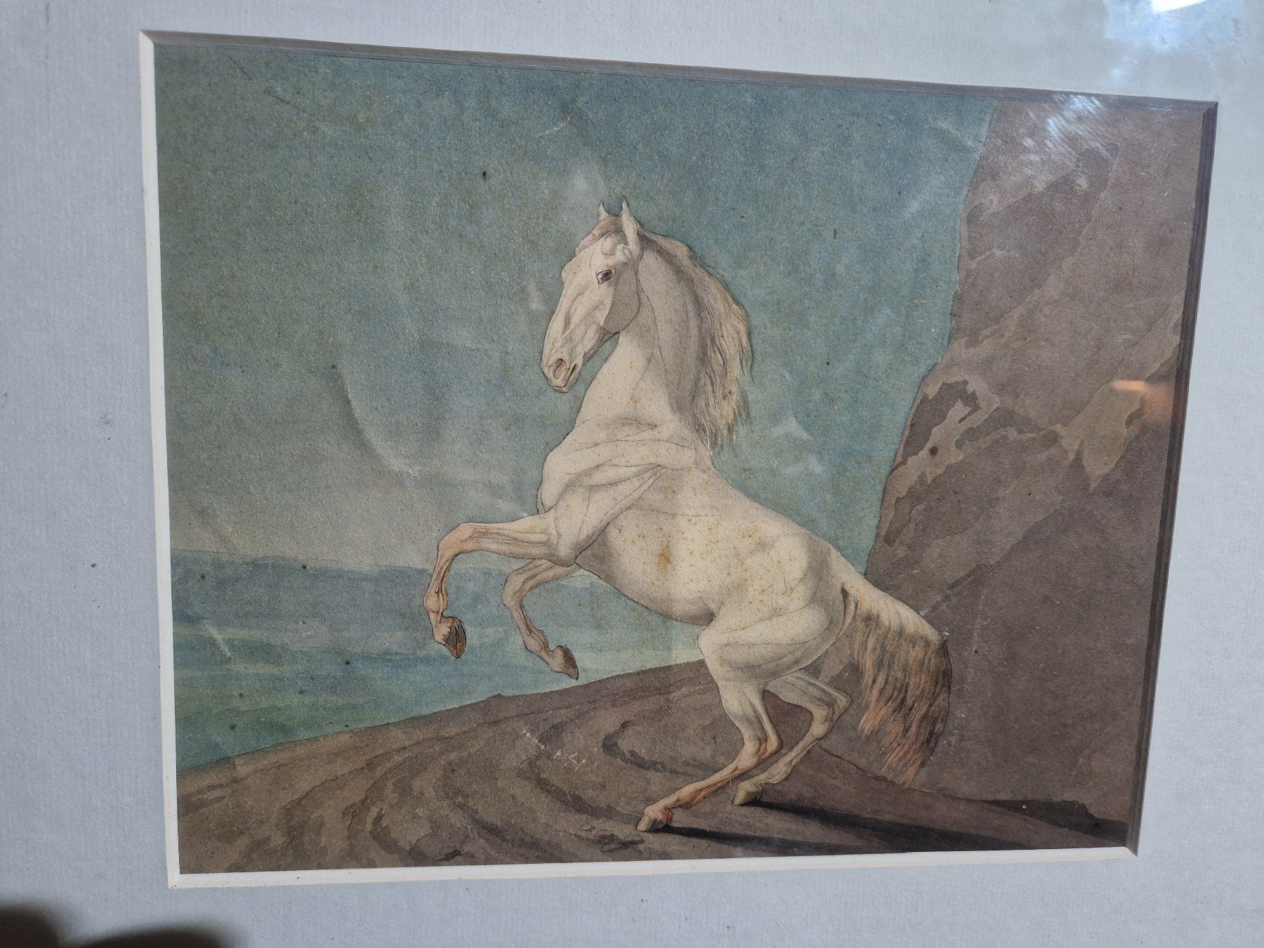 Tableaux: Aquarell Pferd – D'occasion à Seedorf BE par Stibutz 1