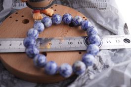 Sodalith   12mm Kugel Armband    ab 3.- (Räumung!)
