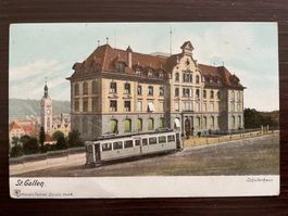 ST. GALLEN Schülerhaus, TRAM / STRASSENBAHN