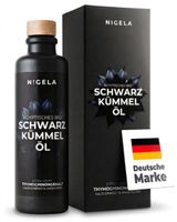Bio Schwarzkümmelöl Kaltgepresst & Ungefiltert 200ml im Stei