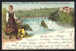 Litho Schaffhausen / Oberrhein, Schaffha