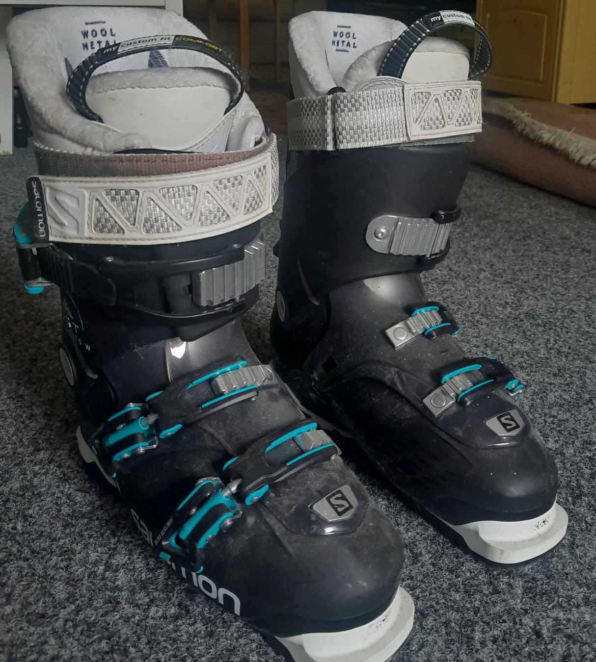 Salomon Herrenschuhe: chaussures de ski SALOMON QST ACCESS HS, SKI/WALK – Gebraucht aus Monthey von mat_pw6h