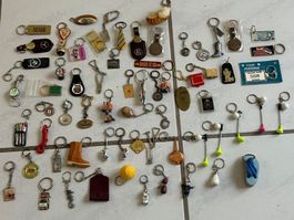 Grosse Sammlung Schlüsselanhänger