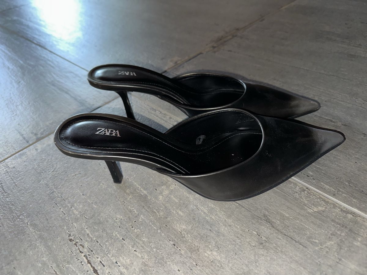 Zara Damenschuhe: Escarpins Zara noirs, élégants et stylés! – Neu (gemäss Beschreibung) aus Villars-sur-Glâne von mer_wgr8 1