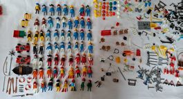 Playmobil Geobra 1974 Figuren Vintage Viele seltene Figuren