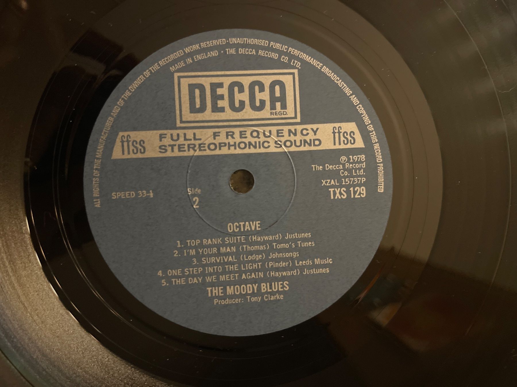 Dischi in vinile: A175/The Moody Blues - Octave – Usato da Frutigen venduto da Philippe_jsp 2