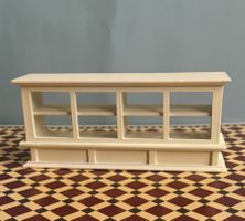 Ladentheke Puppenhaus Shop Beige Holz aus England