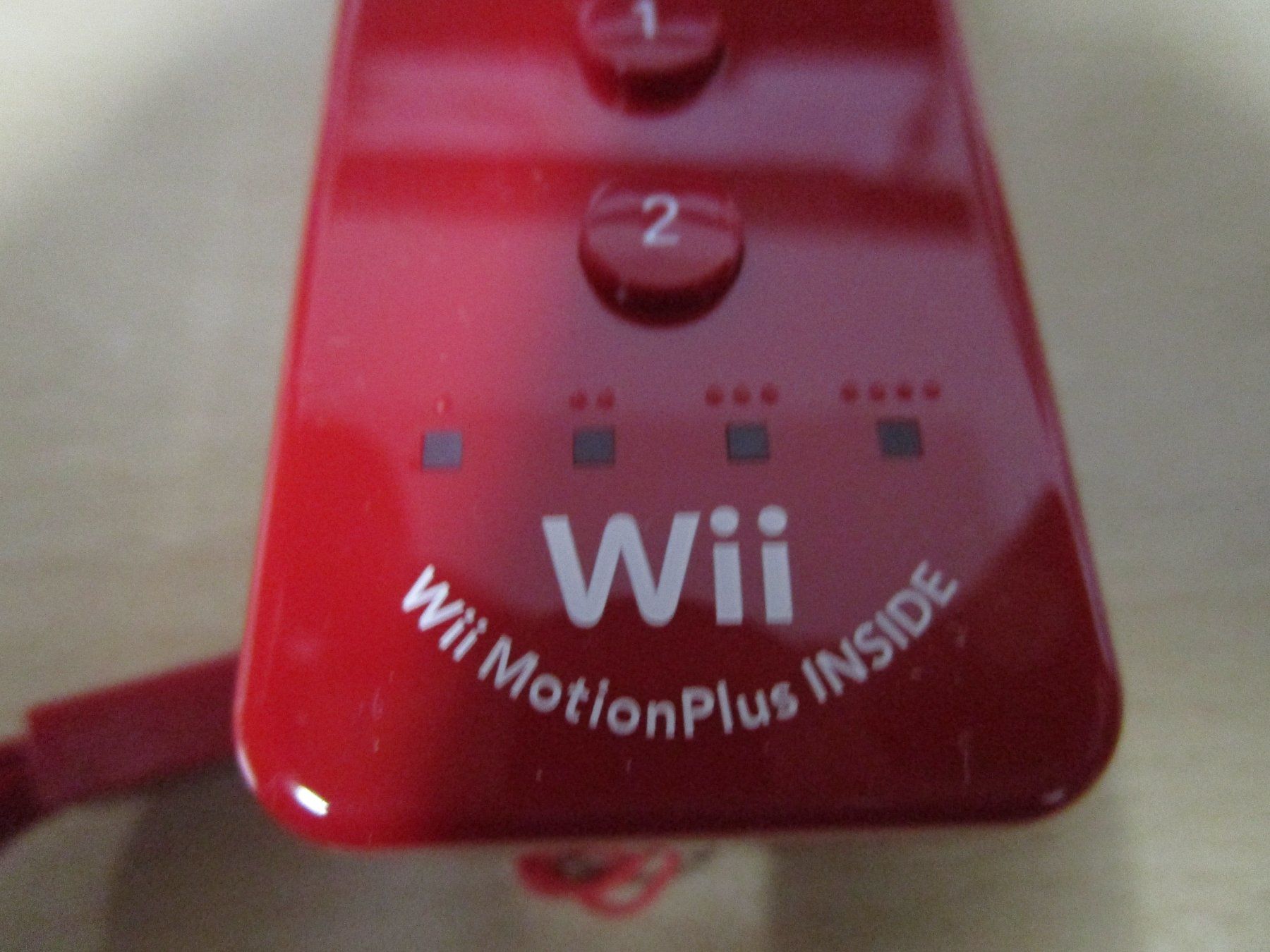 Nintendo Controller: Original Nintendo Wii Motion Plus Controller - NEUWARE - rot – Nuovo (secondo la descrizione) da Goldau venduto da agestuffer 3