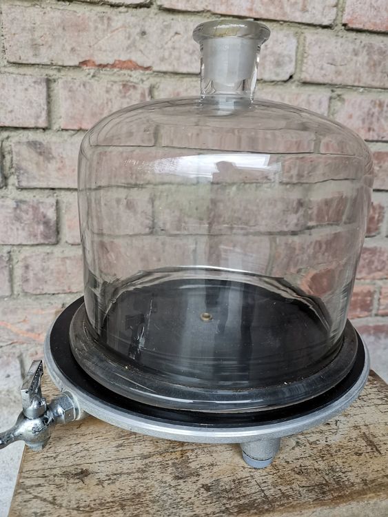 Vakuumiergerät Für Gläser Vakuumkammer Für Epoxidharz Sxhlseller Vakuumglocke Mit Boden, Vakuumkammer Mit Pumpe Labor Kunststoffglas V 613196 Medizinische Absaugpumpe Vakuumdose Mit Pumpe