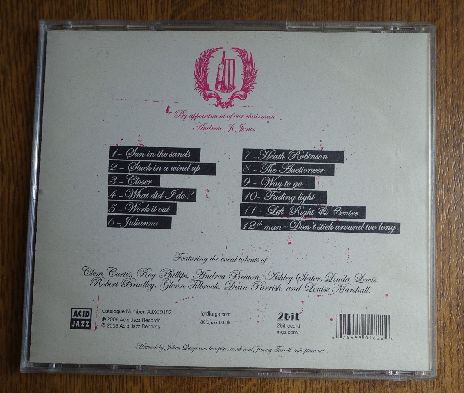 CD: Lord Large – The Lord's First XI - D2 – Usato da Sessa venduto da discoverymedia 1