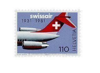 Tutti i francobolli: Swissair DC-9 4-er Block Briefmarken – Nuovo e nell'imballaggio originale da Humlikon venduto da GX30 2