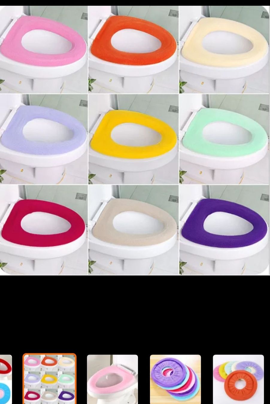 WC: Housse de protection wc chaude et douce – Nuovo e nell'imballaggio originale da Renens VD venduto da Minipri 5