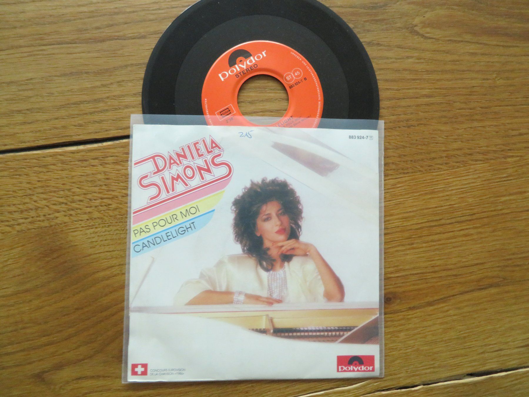 Schallplatten: Daniela Simons - Pas Pour Moi - Seltene Single Vinyl – Neu (gemäss Beschreibung) aus Zürich von max_cp5f