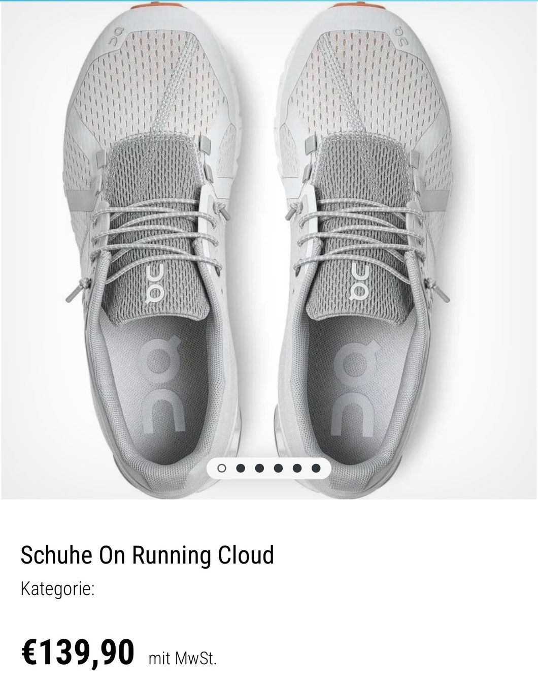 On Herrenschuhe: ON Running Cloud 40 41/NP145CHF Glacier White Trainers – Neu (gemäss Beschreibung) aus Kölliken von Prscoo 8