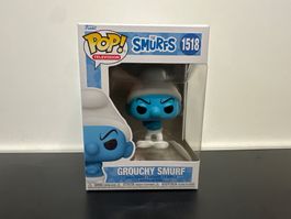 Neu Funko Pop! Die Schlümpfe Grouchy Smurf 1518 (1x)