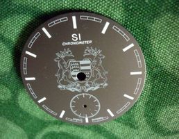SI Chronometer Zifferblatt für Taschenuhr
